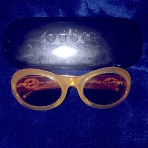 Authentic Vintage Gucci Sunglasses GG2400 - Yellow